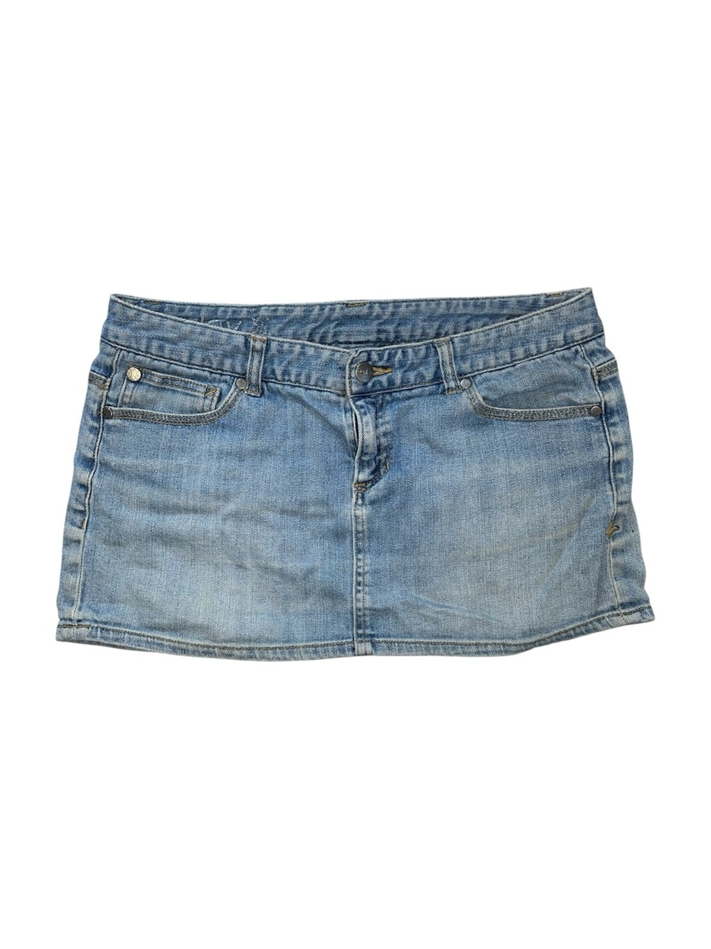 Y2K Hurley Mini Denim Skirt